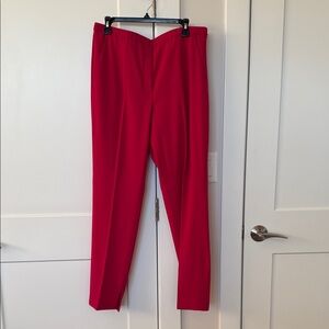 T Tahari Women's Vibrant Red Pants